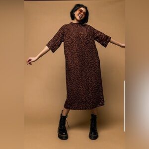 Dressed in LaLa Ozzy Dress in Leopard Size S